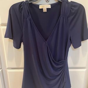 Michael Kors ~ Navy Short Sleeve ~ Size S